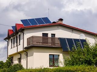 Солнечные батареи для обогрева бассейна в Дундаге