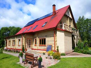 Солнечная электроэнергия для собственного потребления в гостевом доме "Zala sala"