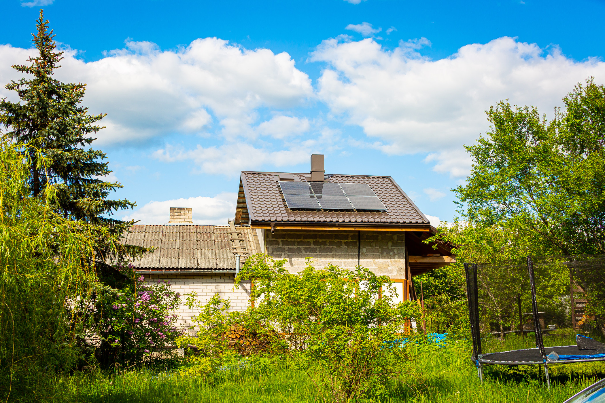 Солнечные батареи для электрического водяного отопления и отопления в Салениеки